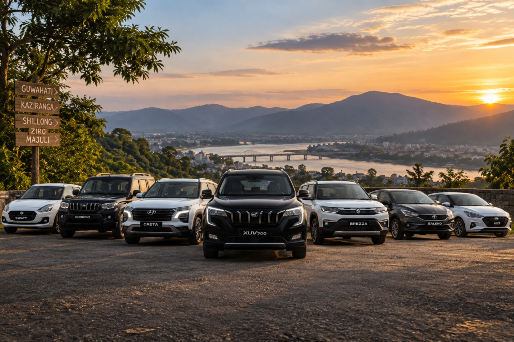 Self-drive car rental in Guwahati